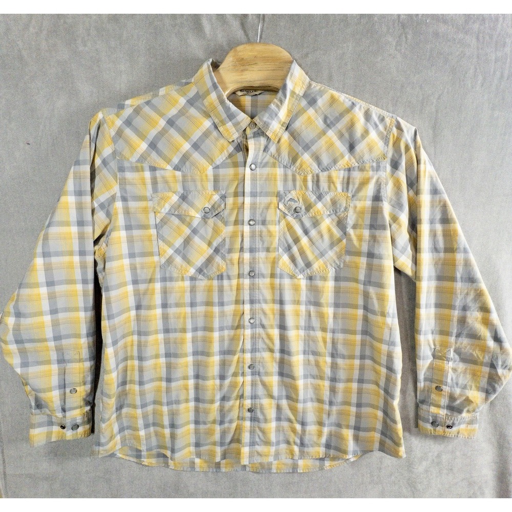 Simms Fly Fishing Pearl Snap Shirt Mens XXL Lake Outdoor Gorpcore Boating Safari